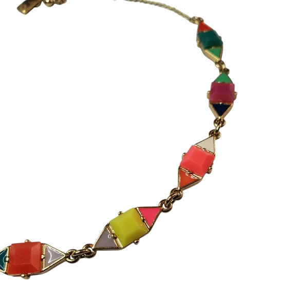 Kate Spade Pueblo Tiles Multi color Necklace - Picture 3 of 4